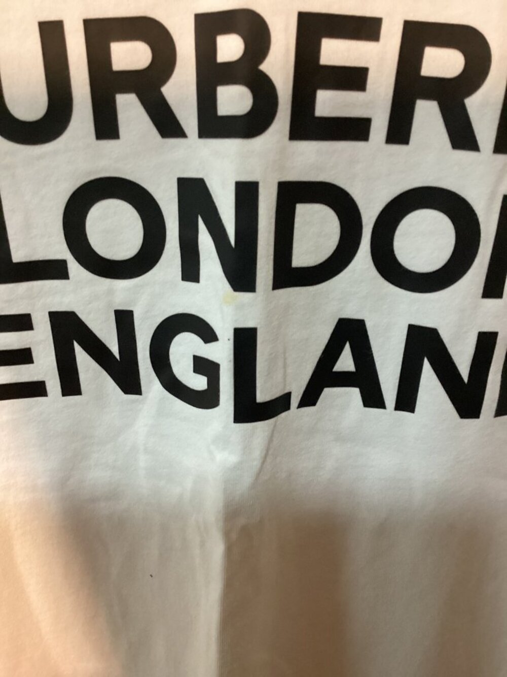 Burberry Kids London England Logo Long Sleeve Shirt White 14Y 164cm Authentic - Picture 3 of 7